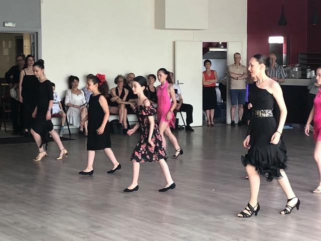 Cours de danse collectif